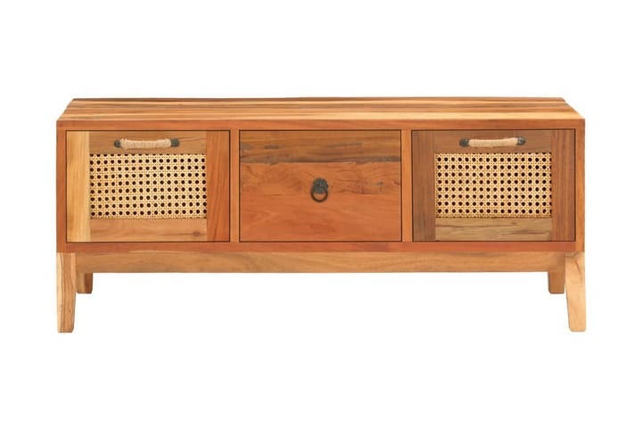 Soffbord 100x50x40 cm massivt återvunnet trä - Brun - Alla Möbler - Bord - Soffbord
