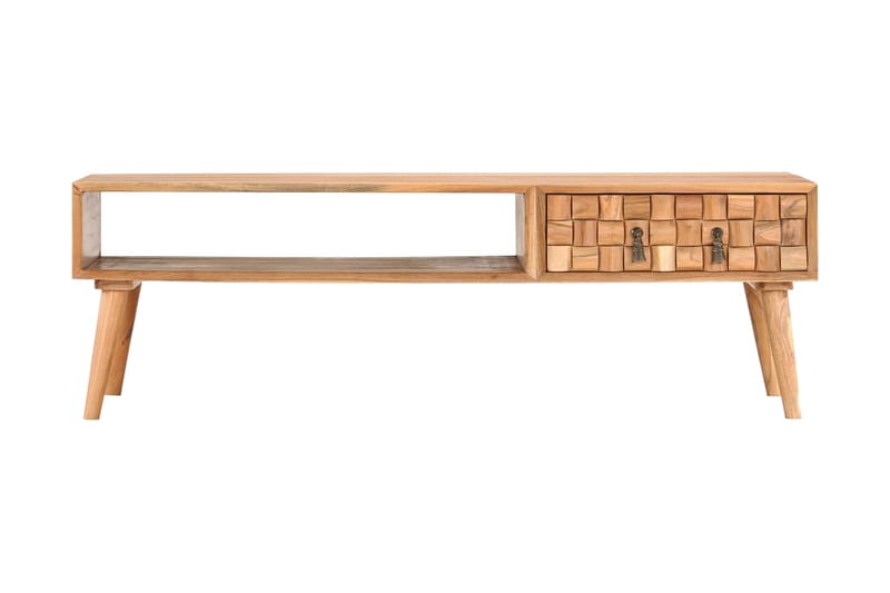 Soffbord 110x50x35 cm massivt akaciaträ - Brun - Vardagsrumsmöbler - Vardagsrumsbord