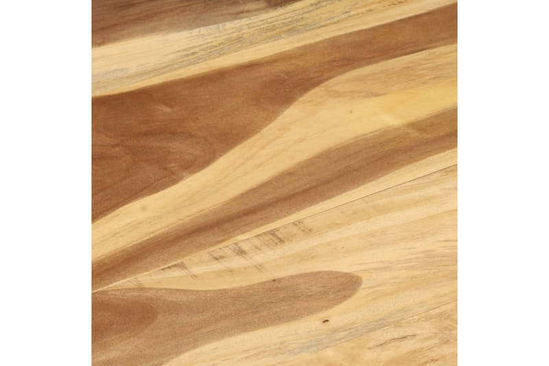 Soffbord 110x60x40 cm massivt trä med sheshamfinish - Svart - Alla Möbler - Bord - Soffbord