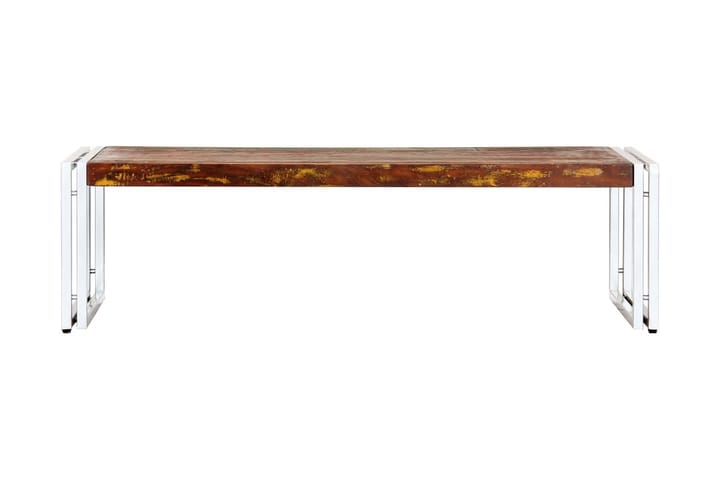 Soffbord 120x60x35 cm massivt återvunnet trä - Flerfärgad - Alla Möbler - Bord - Sidobord