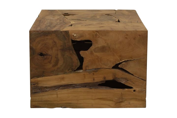 Soffbord 50x50x35 cm äkta teak brun - Brun - Alla Möbler - Bord - Soffbord