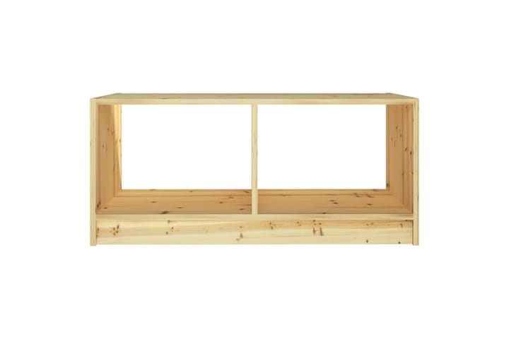 Soffbord 75x50x33,5 cm massivt granträ - Brun - Alla Möbler - Bord - Soffbord