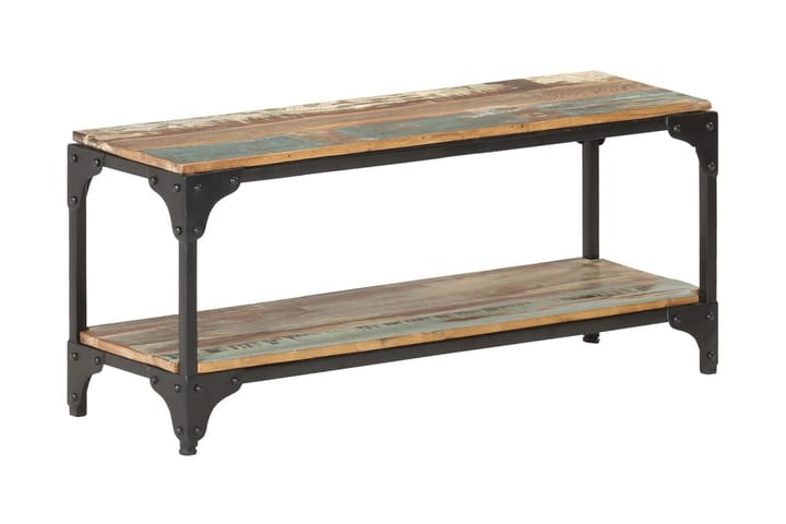 Soffbord 90x30x40 cm massivt återvunnet trä - Brun - Alla Möbler - Bord - Soffbord