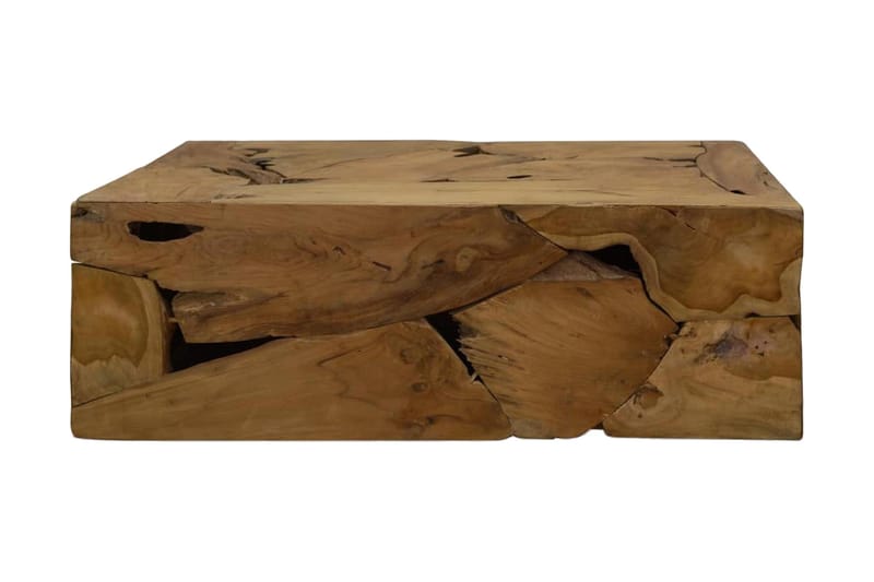 Soffbord 90x50x30 cm äkta teak brun - Brun - Alla Möbler - Bord - Soffbord