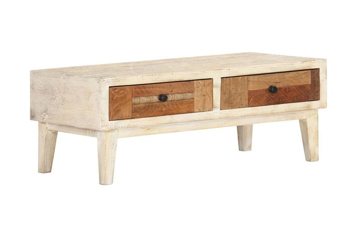 Soffbord 90x50x35 cm massivt återvunnet trä - Brun - Alla Möbler - Bord - Soffbord