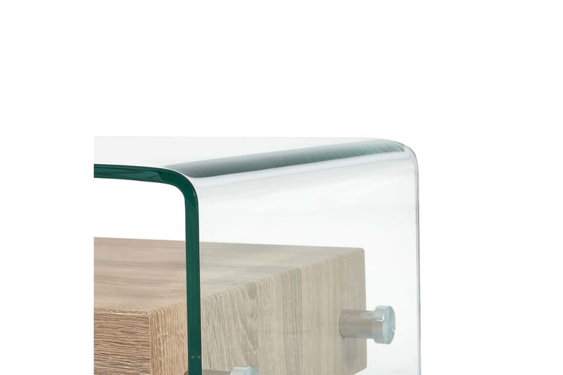 Soffbord genomskinligt 98x45x31 cm härdat glas - Transparent - Alla Möbler - Bord - Soffbord