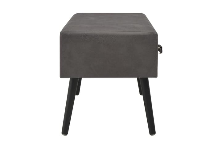 Soffbord grå 80x40x46 cm konstläder - Grå - Alla Möbler - Bord - Soffbord