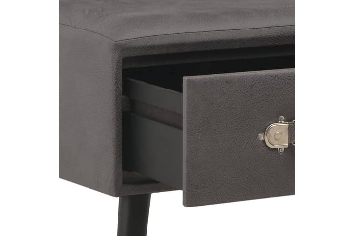 Soffbord grå 80x40x46 cm konstläder - Grå - Alla Möbler - Bord - Soffbord