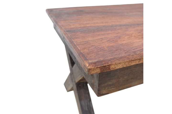 Soffbord i massivt återvunnet trä 110x60x45 cm - Brun - Alla Möbler - Bord - Soffbord
