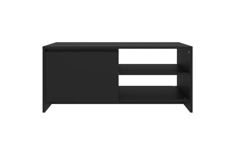 Soffbord svart 102x50x45 cm konstruerat trä - Svart - Vardagsrumsmöbler - Vardagsrumsbord