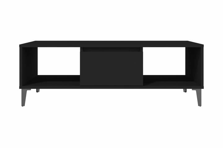 Soffbord svart 103,5x60x35 cm spånskiva - Svart - Vardagsrumsmöbler - Vardagsrumsbord