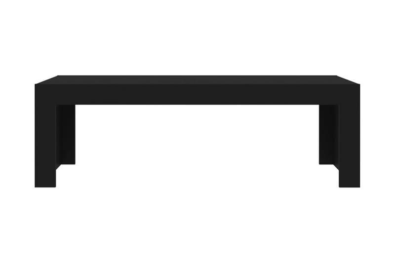 Soffbord svart 110x50x35 cm spånskiva - Svart - Vardagsrumsmöbler - Vardagsrumsbord