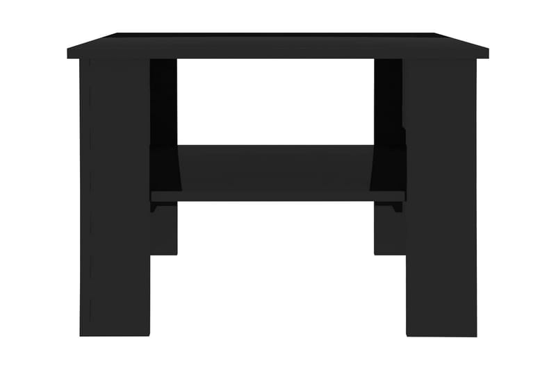 Soffbord svart högglans 60x60x42 cm spånskiva - Svart - Alla Möbler - Bord - Soffbord
