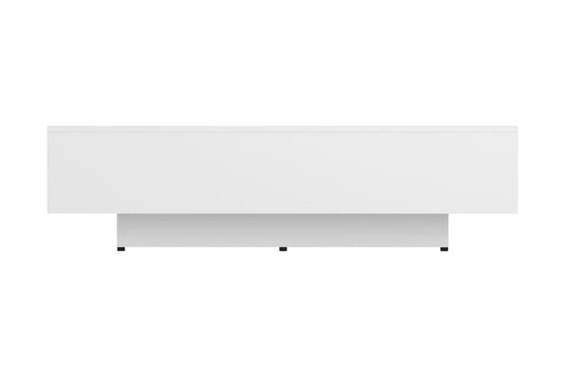 Soffbord vit 115x60x31 cm spånskiva - Vardagsrumsmöbler - Vardagsrumsbord