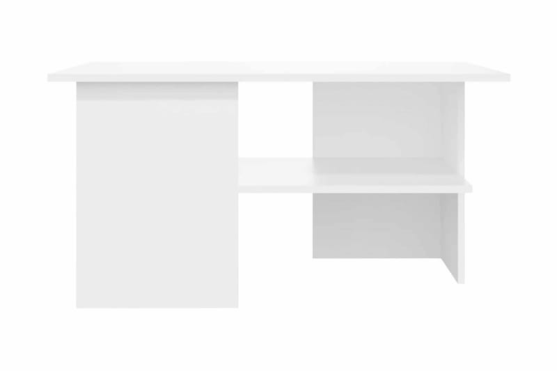 Soffbord vit 90x60x46,5 cm spånskiva - Vit - Vardagsrumsmöbler - Vardagsrumsbord
