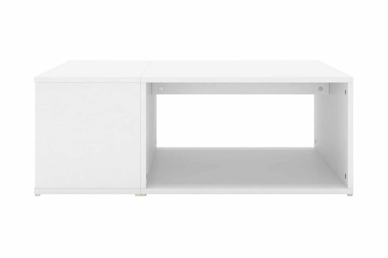 Soffbord vit 90x67x33 cm spånskiva - Vit - Vardagsrumsmöbler - Vardagsrumsbord