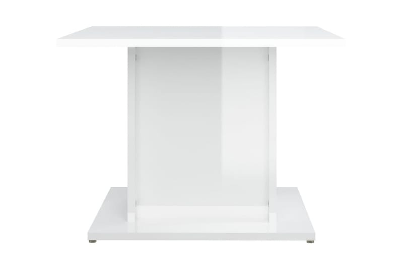 Soffbord vit högglans 55,5x55,5x40 cm spånskiva - Vit - Alla Möbler - Bord - Soffbord