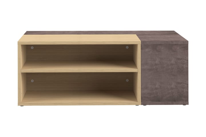 Vikarum Soffbord 90 cm - Trä/Brun/Vit - Alla Möbler - Bord - Soffbord