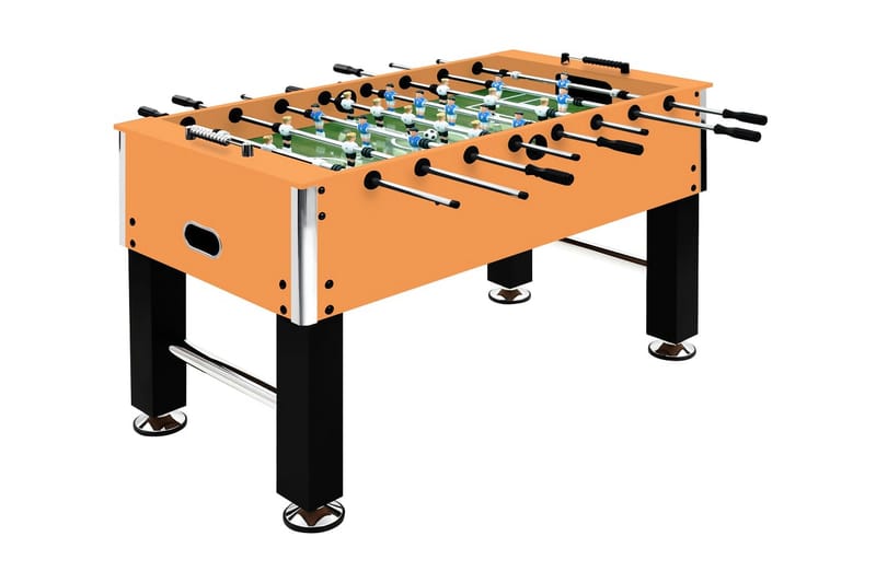 Fotbollsbord stål 60 kg 140x74,5x87,5 cm ljusbrun och svart - Alla Möbler - Bord - Spelbord
