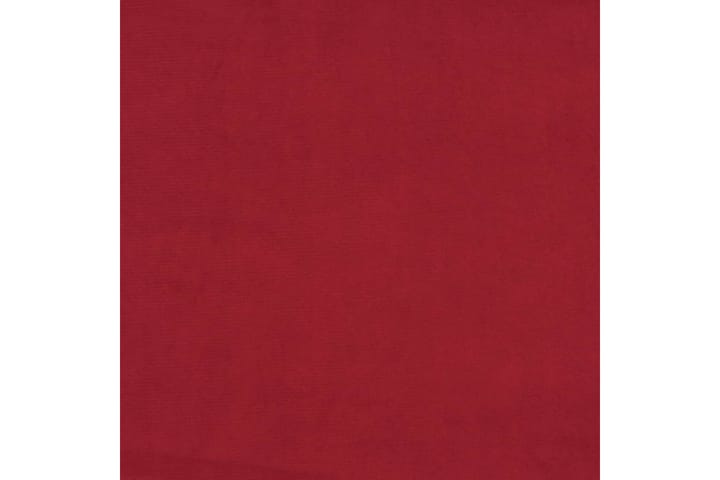 Fotpall vinröd 78x56x32 cm sammet - Röd - Alla Möbler - Fåtöljer & pallar - Fotpallar