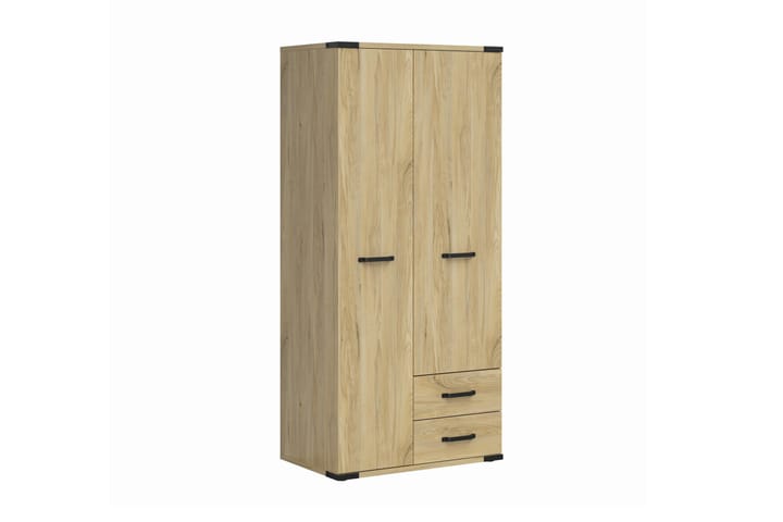 Garderob 90 cm - Trä - Alla Möbler - Förvaring - Garderober
