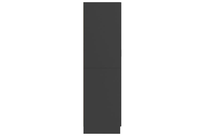 Garderob grå 82,5x51,5x180 cm spånskiva - Grå - Alla Möbler - Förvaring - Garderober