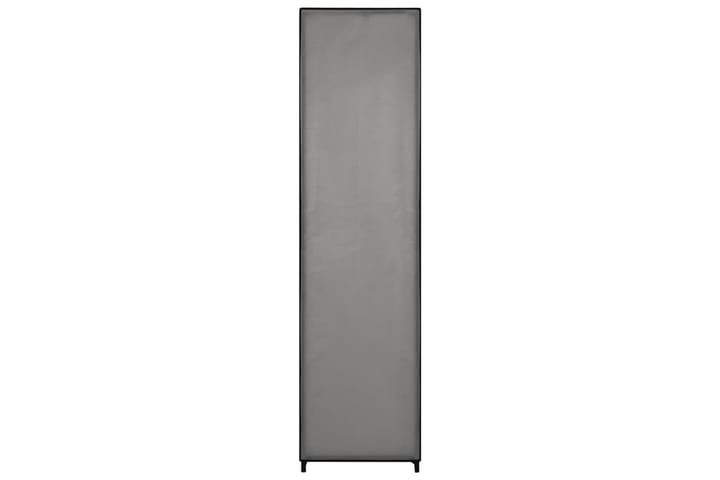 Garderob med 4 fack grå 175x45x170 cm - Grå - Alla Möbler - Förvaring - Garderober