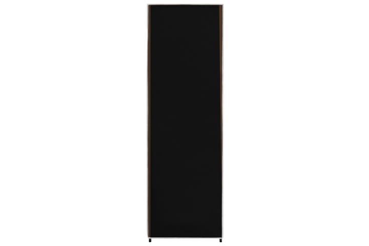 Garderob svart 87x49x159 cm tyg - Svart - Alla Möbler - Förvaring - Garderober