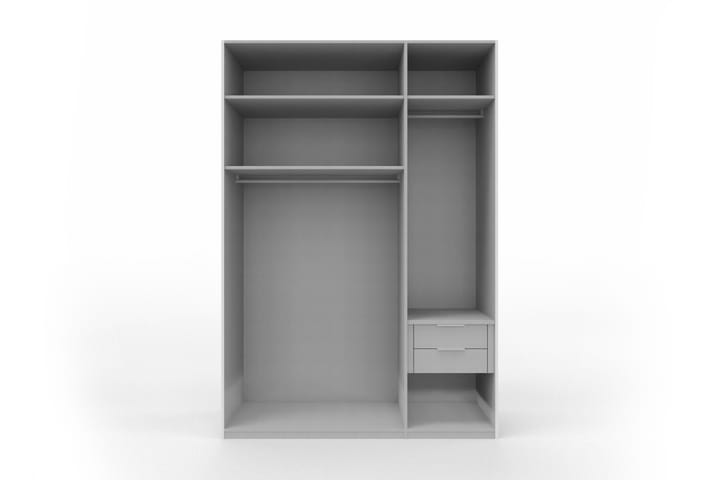 Ginorio Garderob 150 cm - Svart - Alla Möbler - Förvaring - Garderober