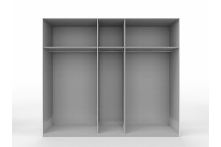 Ginorio Garderob 250 cm - Svart - Alla Möbler - Förvaring - Garderober