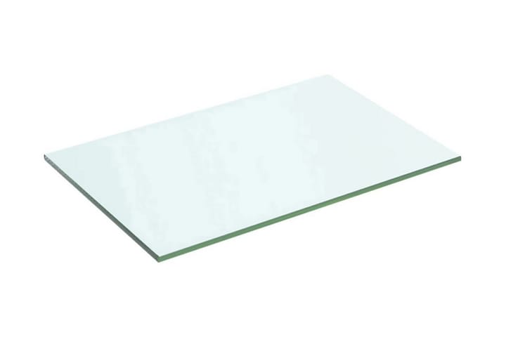 Hyllplan glas genomskinlig 50x25 cm - Transparent - Alla Möbler - Förvaring - Garderober