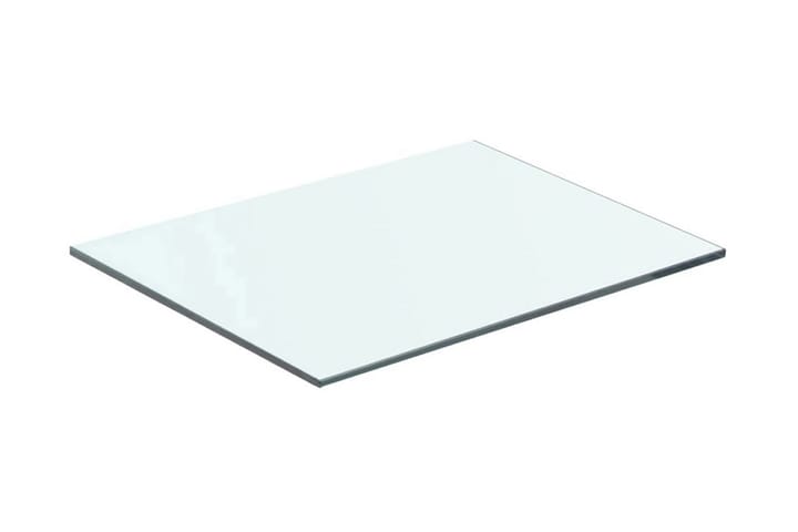 Hyllplan glas genomskinligt 40x25 cm - Transparent - Alla Möbler - Förvaring - Garderober