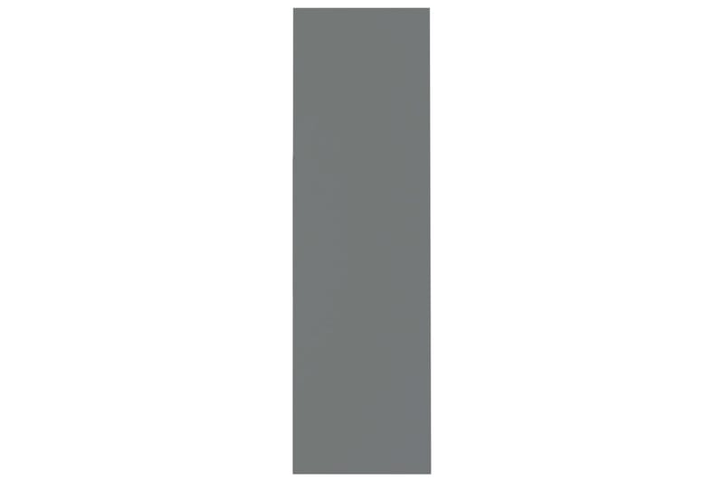 Bokhylla grå 97,5x29,5x100 cm spånskiva - Grå - Alla Möbler - Förvaring - Hyllor