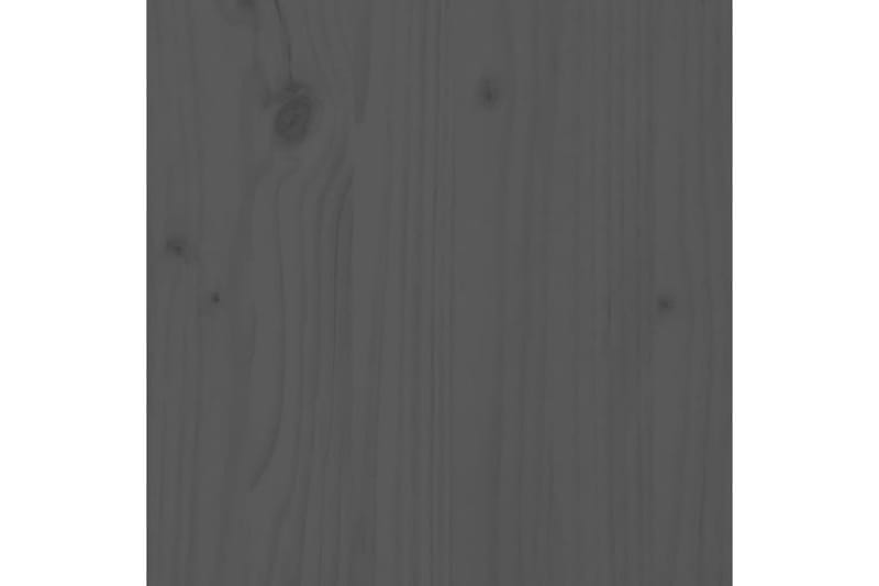 Högskåp grå 37x34x110 cm massiv furu - Grå - Alla Möbler - Förvaring - Hyllor