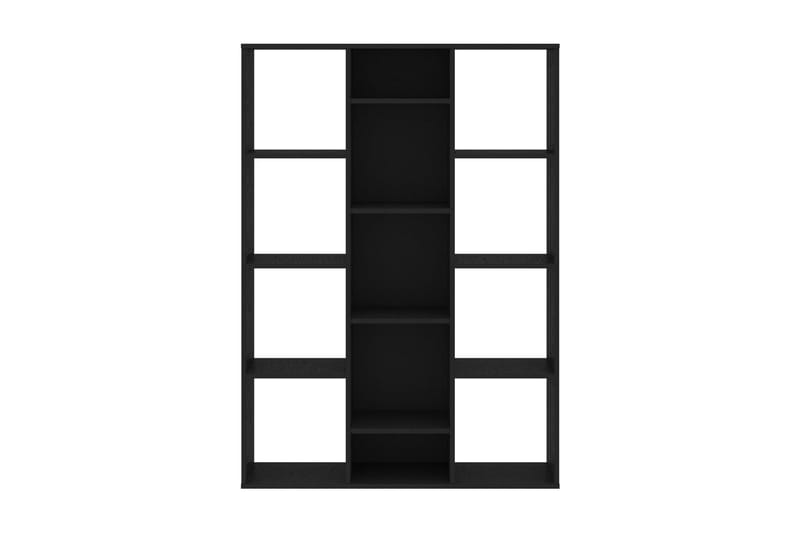 Rumsavdelare/bokhylla svart 100x24x140 cm spånskiva - Svart - Alla Möbler - Förvaring - Hyllor