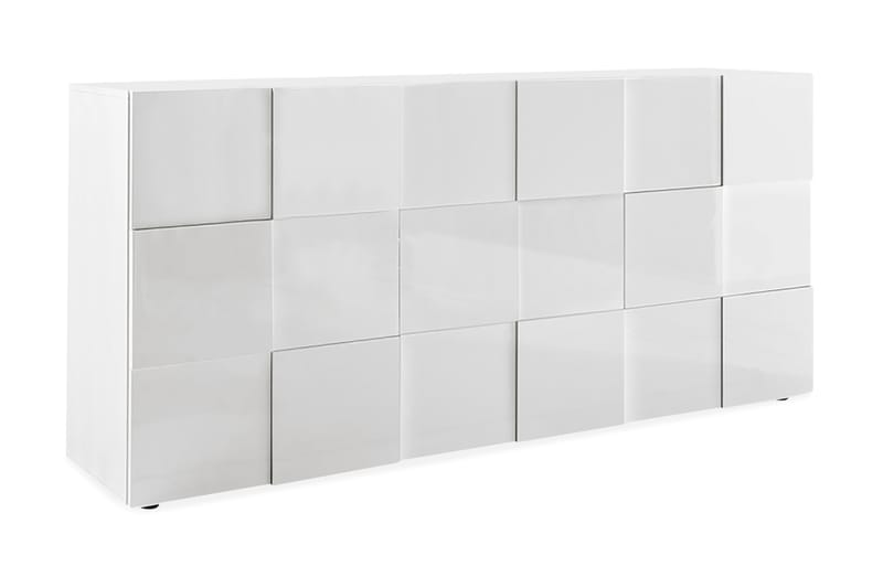 Idala Sideboard 181 cm - Vit Högglanslack - Vardagsrumsmöbler - Förvaring vardagsrum