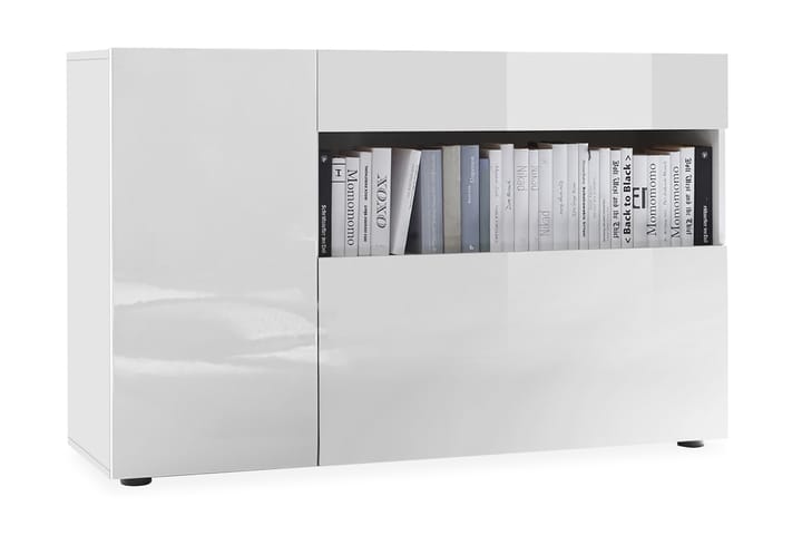 Nikke Sideboard 130 cm - Vit - Vardagsrumsmöbler - Förvaring vardagsrum