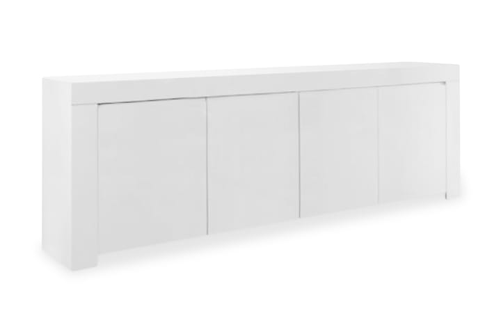 Selma Sideboard 210 cm 4 Dörrar - Vit Högglans - Vardagsrumsmöbler - Förvaring vardagsrum