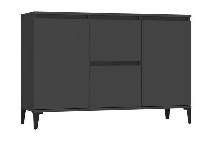 Skänk grå 104x35x70 cm spånskiva - Grå - Vardagsrumsmöbler - Förvaring vardagsrum
