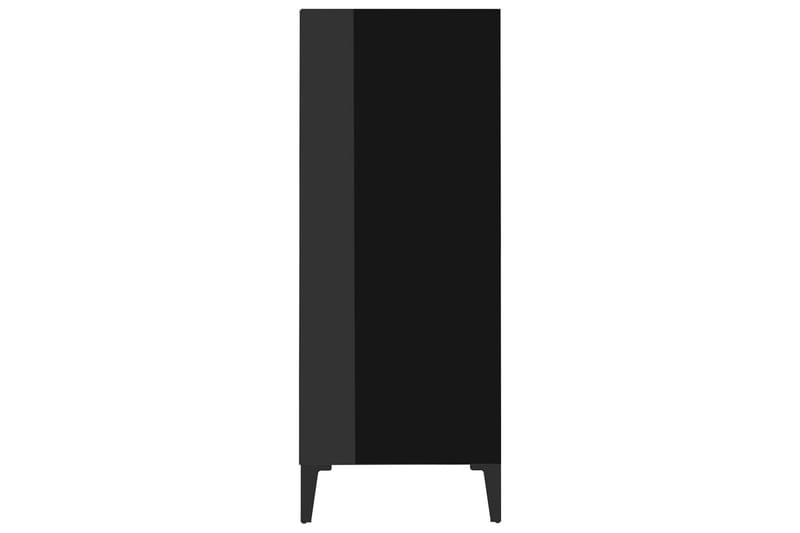 Skänk svart högglans 57x35x90 cm spånskiva - Svart - Alla Möbler - Förvaring - Skänkar