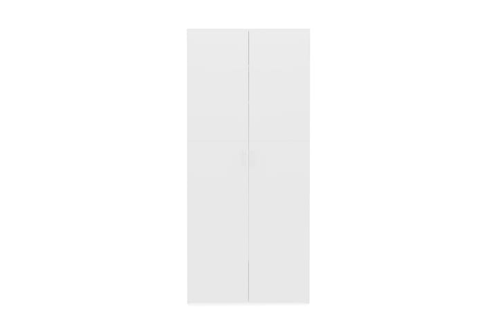 Skoskåp vit 80x35,5x180 cm spånskiva - Vit - Alla Möbler - Förvaring - Skoförvaring