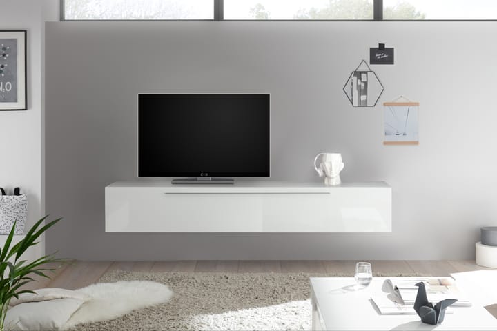 Elise TV-bänk 210 cm - Vit - Alla Möbler - Förvaring - Tv bänkar