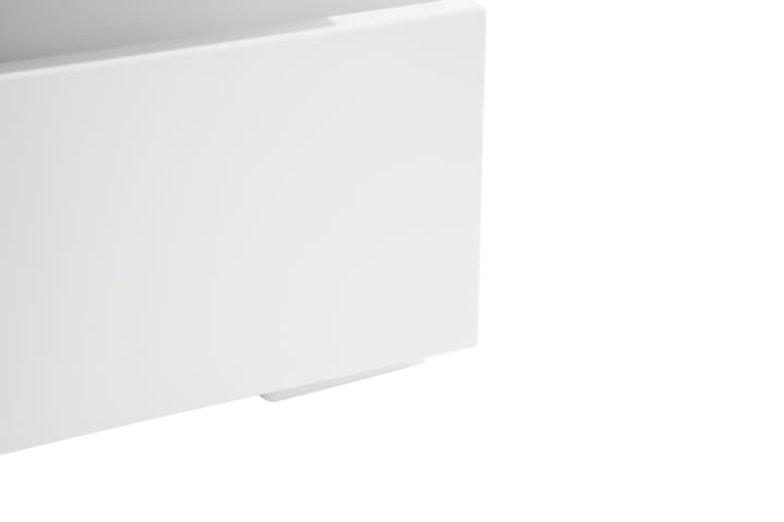Sanitak TV-bänk 169 cm LED-belysning - Vit/Högglans - Alla Möbler - Förvaring - Tv bänkar