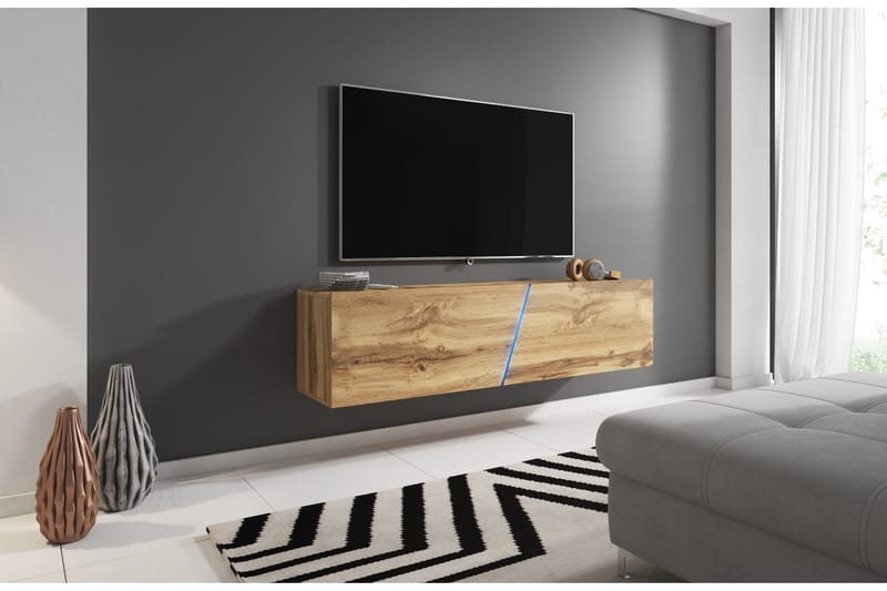 STONIE Tv-bänk 160 cm - Trä/natur - Alla Möbler - Förvaring - Tv bänkar