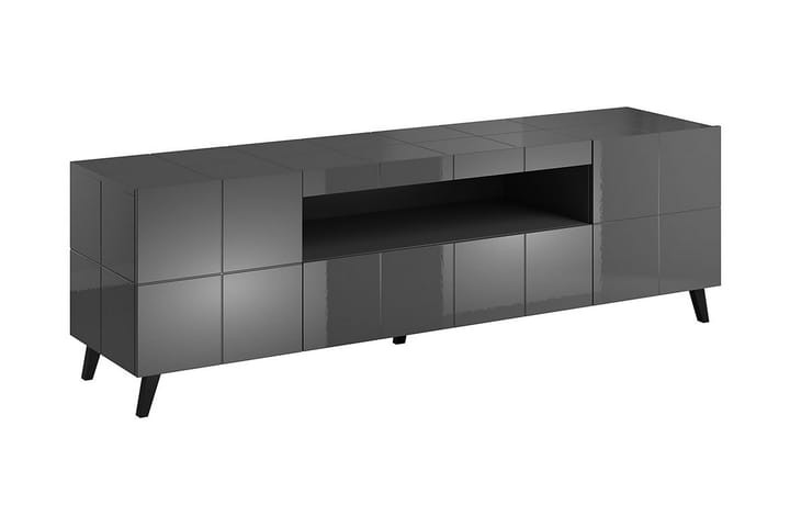 Tv-bänk 184 cm - Grå - Alla Möbler - Förvaring - Tv bänkar