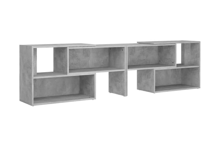 TV-bänk betonggrå 149x30x52 cm spånskiva - Grå - Alla Möbler - Förvaring - Tv bänkar