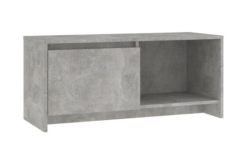 TV-bänk betonggrå 90x35x40 cm spånskiva - Grå - Alla Möbler - Förvaring - Tv bänkar