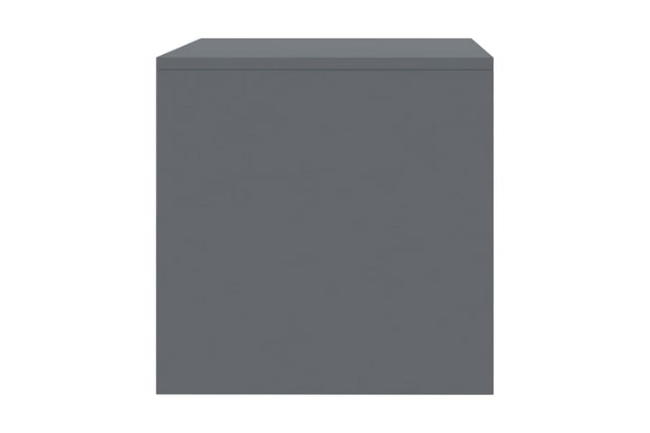 TV-bänk grå högglans 80x40x40 cm spånskiva - Grå - Alla Möbler - Förvaring - Tv bänkar