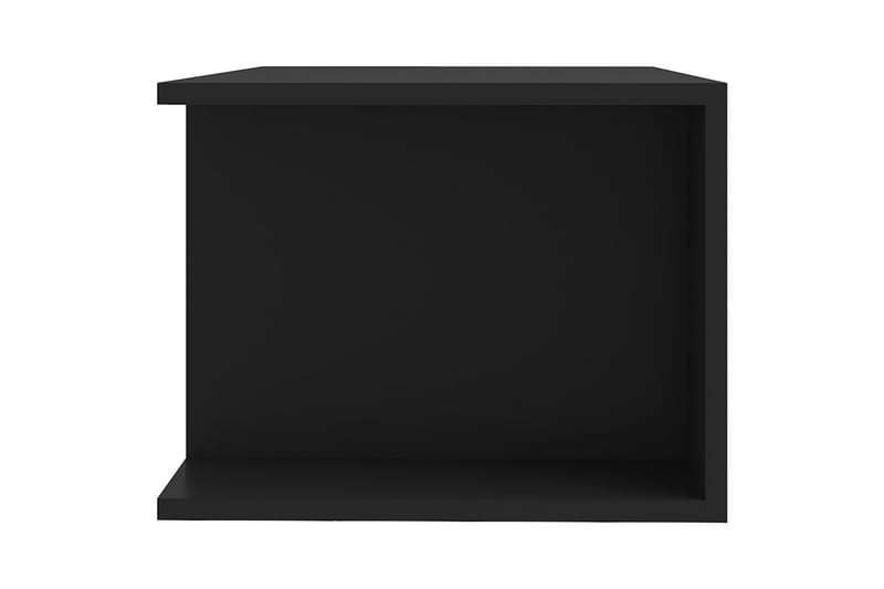TV-bänk med LED-belysning svart 90x39x30 cm - Svart - Alla Möbler - Förvaring - Tv bänkar