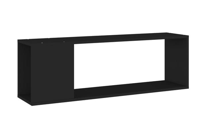 TV-bänk svart 100x24x32 cm spånskiva - Svart - Alla Möbler - Förvaring - Tv bänkar